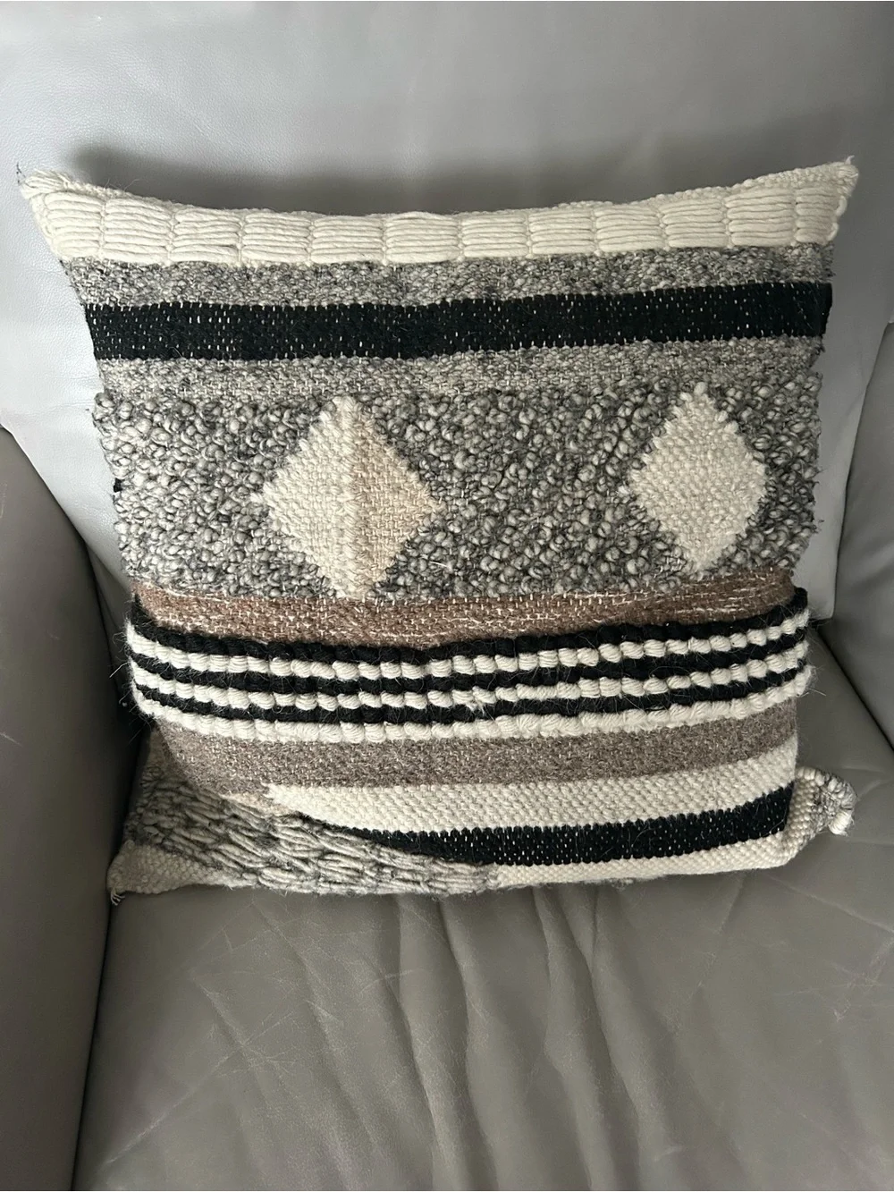 Rare find! Pier One Shannon Pillow by Magnolia Home